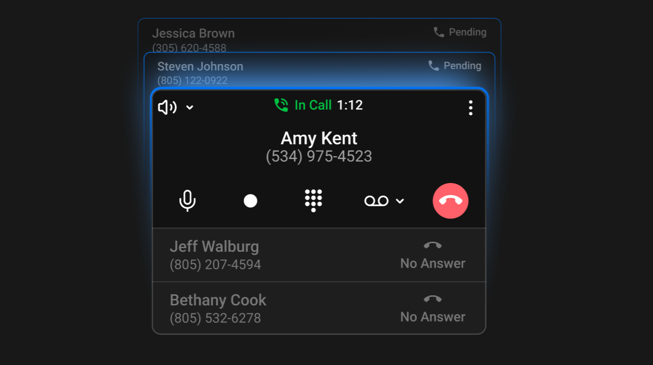 Triple conversations hands free